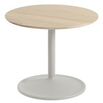 Soft Side Table - Oak + Grey