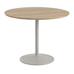 Soft Dining Table - Oak + Grey