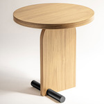 Nova 1 Side Table - Black / Oak