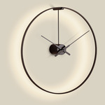 Ombra Wall Clock - Black