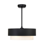 Diana Fandelier - Matte Black / White