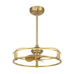 Vesta Fandelier - Warm Brass
