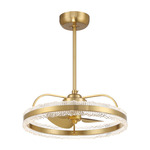 Corona Fandelier - Warm Brass