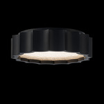 Tarte Color-Select Ceiling Flush Light - Black / Radiance Crystal