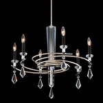 Tempest Chandelier - Silver / Radiance Crystal