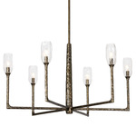 Lyle Chandelier - Black Patina Gold / Clear