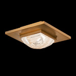 Promenade Color-Select Ceiling Light / Wall Sconce - Aged Brass / Crystal