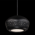 Astral Color-Select Pendant - Black / Radiance Crystal Dust