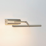 Airy Picture Light - Satin Nickel