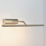Airy Picture Light - Satin Nickel