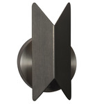 Pirouette V1 Wall Sconce - Satin Graphite / Satin Graphite