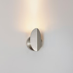Pirouette V2 Wall Sconce - Satin Nickel / Satin Nickel