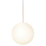 Bola Sphere Pendant - Rose Gold / Opal