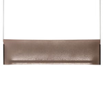 Nebra Linear Pendant - Black / Taupe