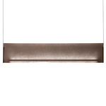 Nebra Linear Pendant - Black / Taupe