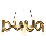 Sadie Chandelier - Brushed Gold