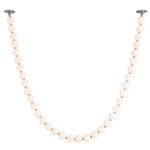 Akoya Chain Pendant - Chrome / Opal