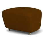 The Tired Man Footstool - Natural Oak / Gold Baru