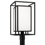 Aiden Outdoor Post Light - Black / Soft White