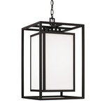 Aiden Outdoor Pendant - Black / Soft White