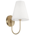 Julia Wall Sconce - Matte Brass / Soft White