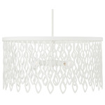 Phoebe Pendant - Matte White