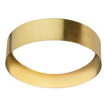 Carmen Ceiling Light - Aged Brass / White