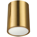 Echo Ceiling Light - Aged Brass / Frosted