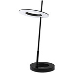 Finley Table Lamp - Matte Black / White