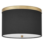 Frederica Ceiling Light - Aged Brass / Black