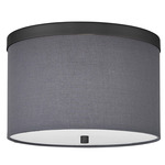 Frederica Ceiling Light - Matte Black / Grey