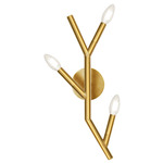 Morgan Wall Sconce - Aged Brass
