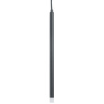 Sanya Pendant with Acrylic Accessory  - Matte Black / Clear