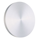 Alumilux Dish Outdoor Wall Light - Satin Aluminum