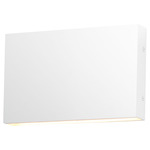 Brik Horizontal Outdoor Wall Sconce - White