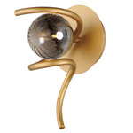 Planetary Wall Light - Gold / Smoke