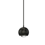 Continuum Track Sphere Pendant - Black