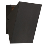 Alumilux Tilt Outdoor Wall Sconce - Black