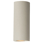 Pilar Outdoor Up/Down Cylinder Wall Sconce - Sandstone