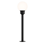 Alumilux Landscape 12V Outdoor Pathway Post - Black / White