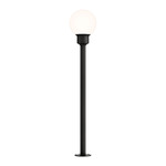 Alumilux Landscape 12V Outdoor Pathway Post - Black / White