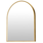 Elisse Arch LED Mirror - Gold / Mirror