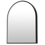 Elisse Arch LED Mirror - Black / Mirror