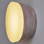 Berm Wall Sconce - White Oak / Frosted