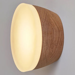 Berm Wall Sconce - Natural Oak / Frosted