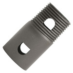 Standard Fan Downrod - Matte Silver