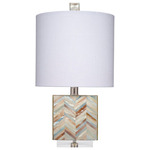 Garbo Table Lamp - Blue / White