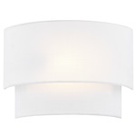 Textile 5770 Tiered Wall Sconce - White / White