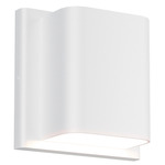 Tolan Outdoor Wall Light - White / Clear