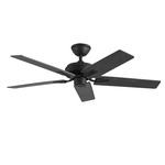 Erikson Ceiling Fan - Matte Black / Black